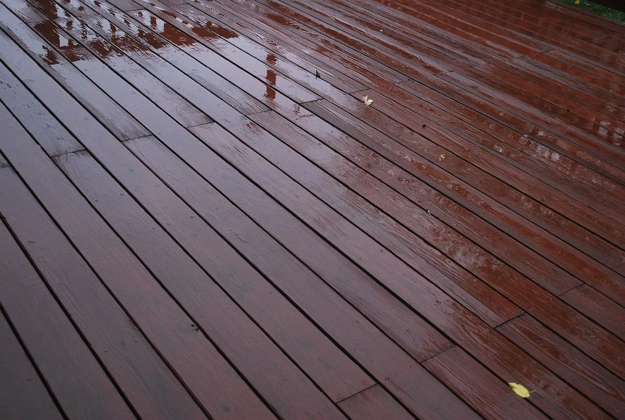 deck, wooden, rain, water, slick, nature, slippery. A working review of deck and patio service quality