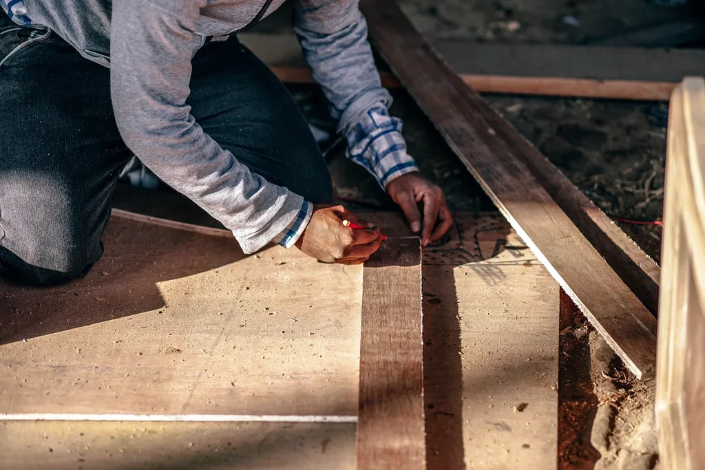 contractor working wooden deck Pokhara. Local SEO checklist for deck contractors: a closer look