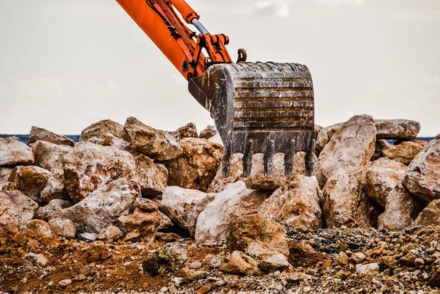 scoop, bucket, excavator, machinery, excavation, construction, equipment, machine, hydraulic, heavy, digger, development, brown construction, excavation, digger, digger, digger, digger, digger. Ontario deck footings: freeze-thaw heave, soil and drainage